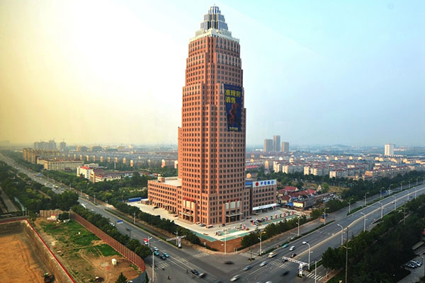 Zibo Huijin Building, 10 million square, exhaust ventilation equipment, supply and insta...