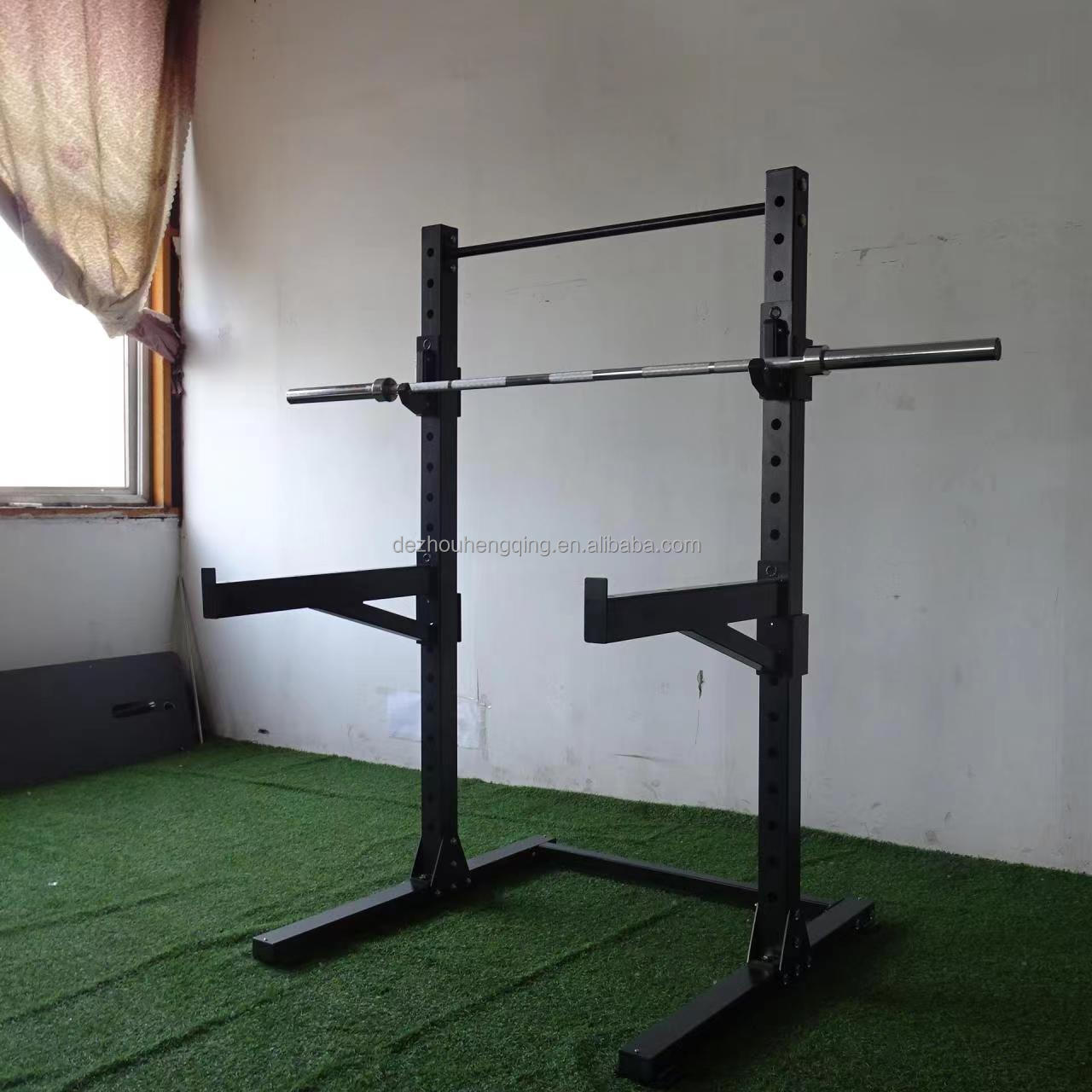 Home Fitness Equipment Gym Equipment Commercial  Free Weight Strength Power Half Squat Power Rack