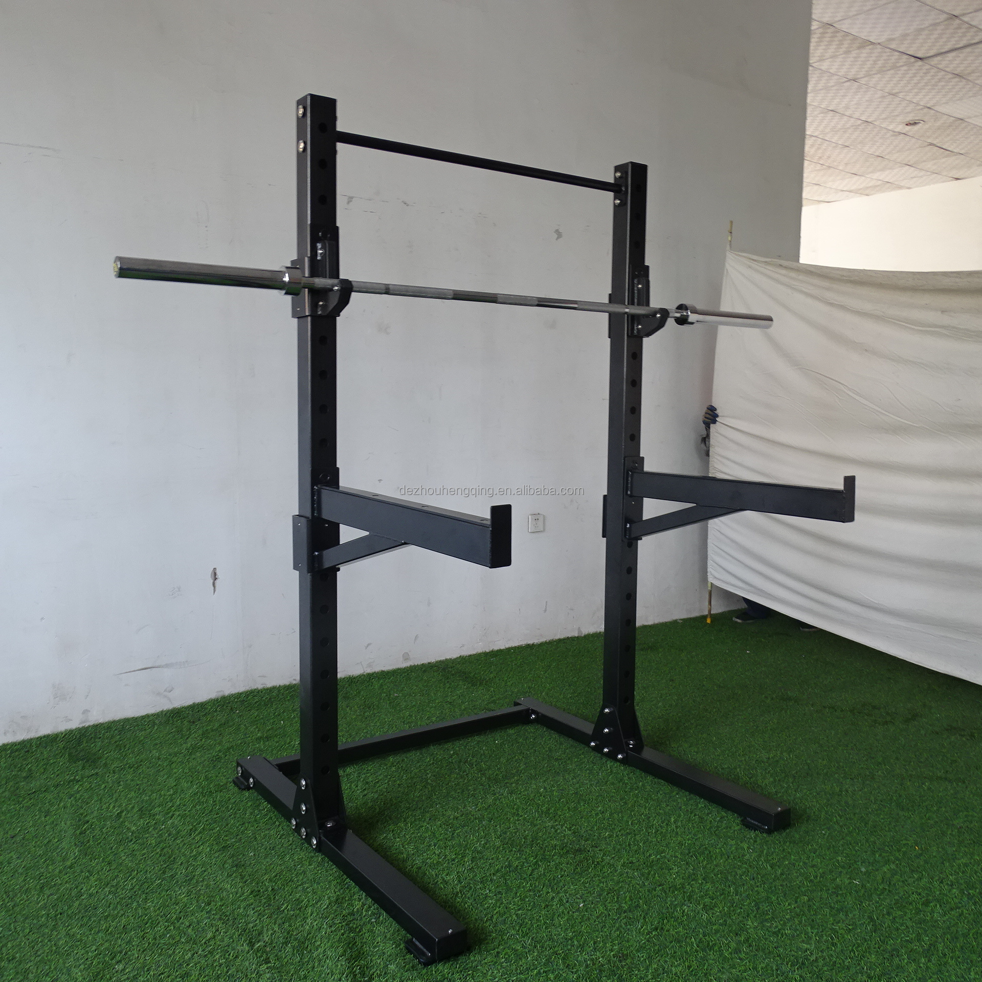 Home Fitness Equipment Gym Equipment Commercial  Free Weight Strength Power Half Squat Power Rack