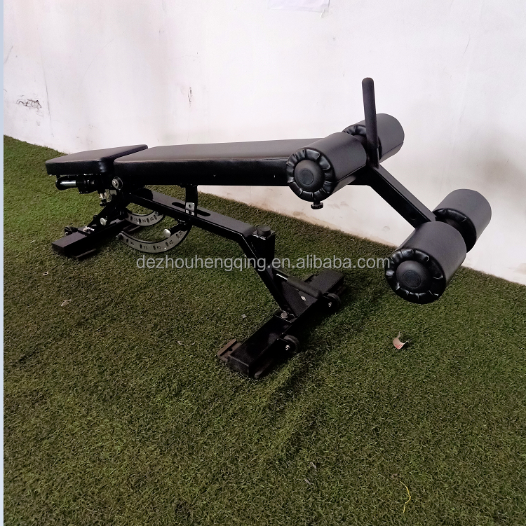 Durable  Function Gym Equipment  Adjustable Bench Combed Abdominal Bench