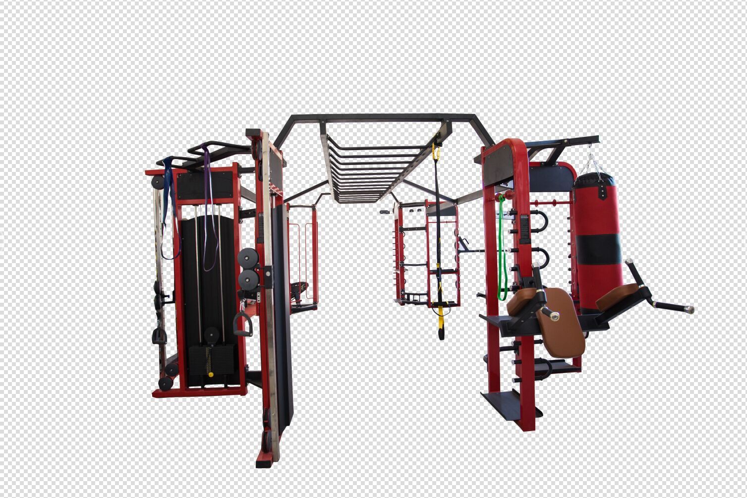 commercial fitness 8 Doors 360 trainer multi-function equipment
