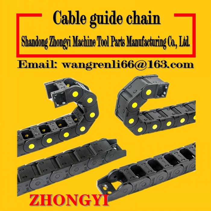 Cable drag chain cable guide...